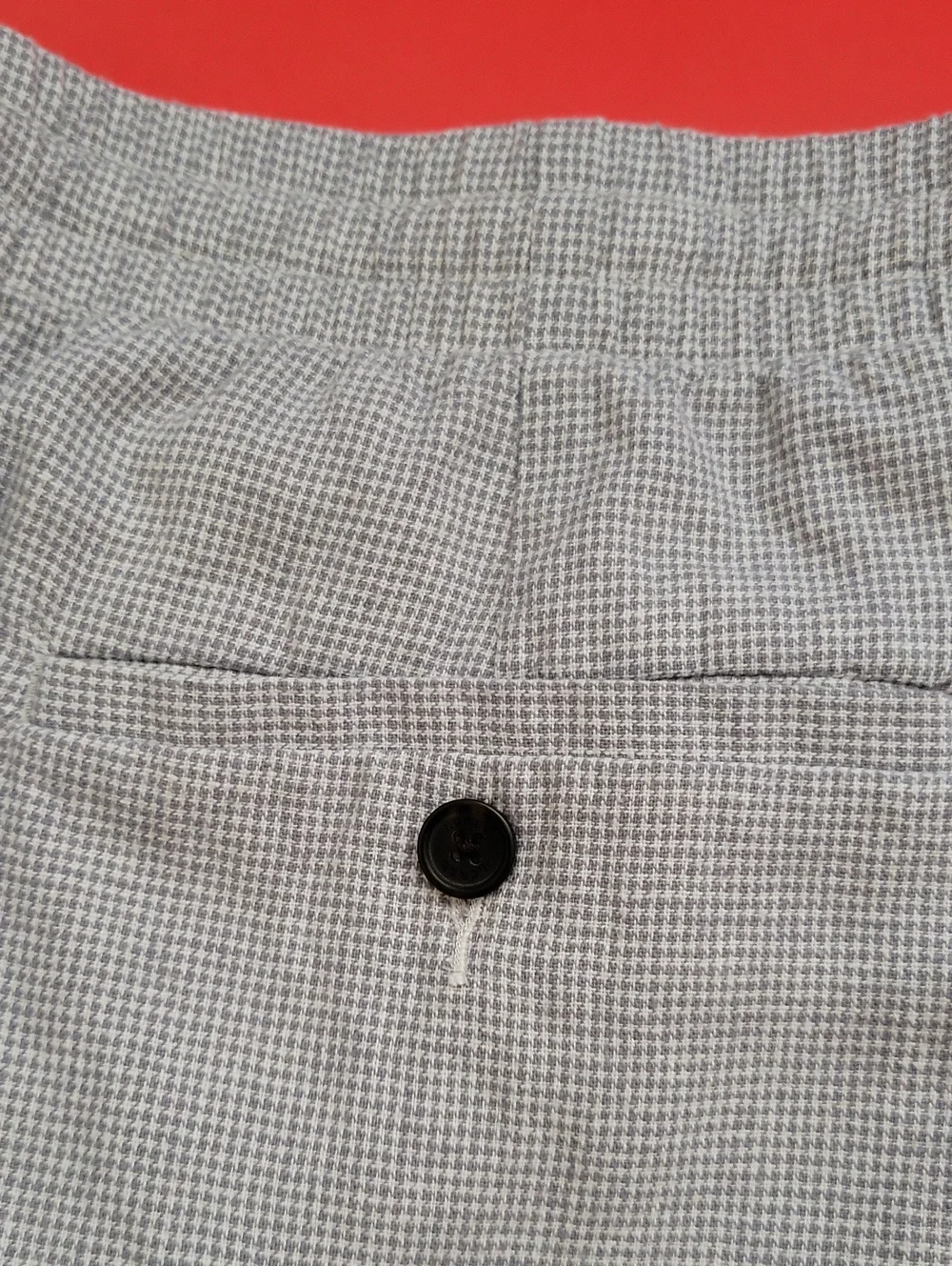J. Crew Men's Light Gray Micro-Check Drawstring Shorts